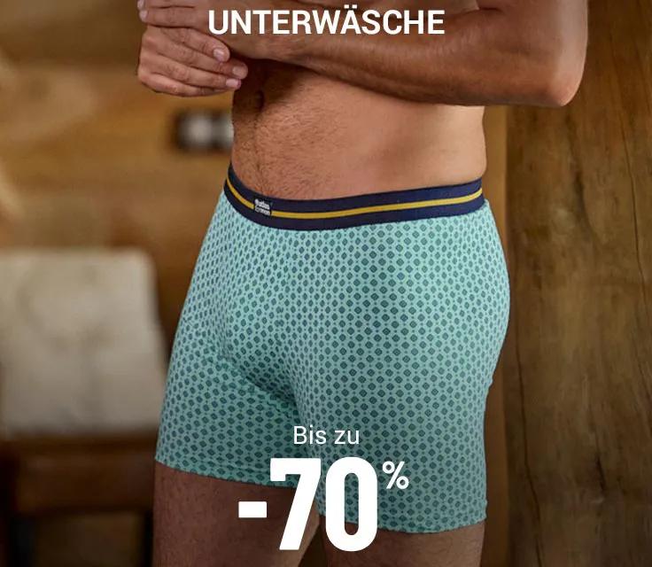 Unterwäsche reduziert