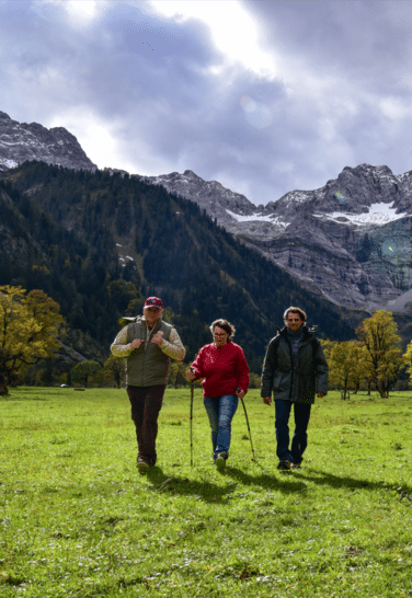 wanderausflug mit der familie