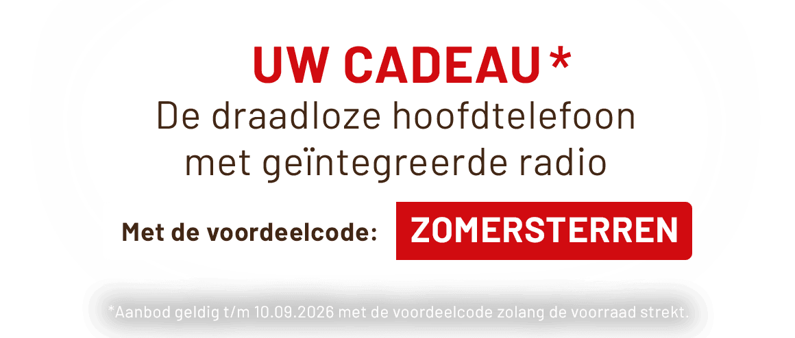 Bewijs van kortingscode - Atlas For Men - Atlas For Men kortingscode: [[extra voordeel]] op draadloze hoofdtelefoon met geïntegreerde radio