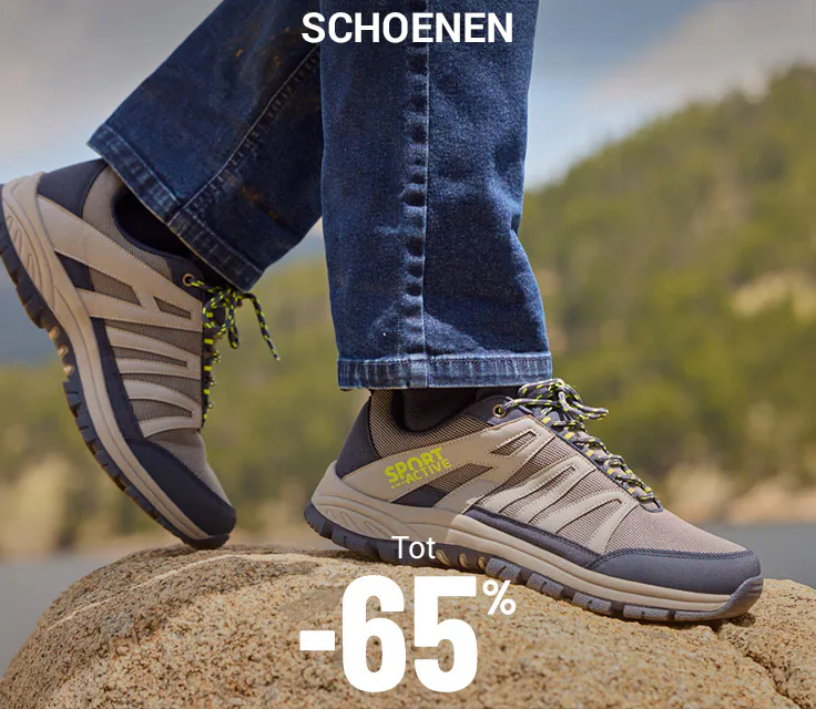 Schoenen tot -65%