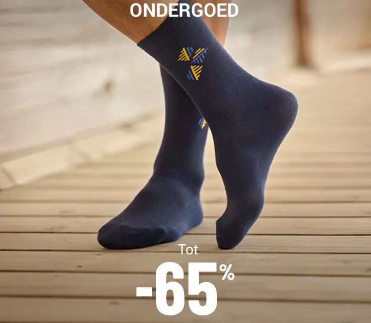 Ondergoed tot -65% 