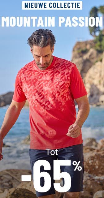 Nieuwe collectie Mountain Passion tot min 65 procent