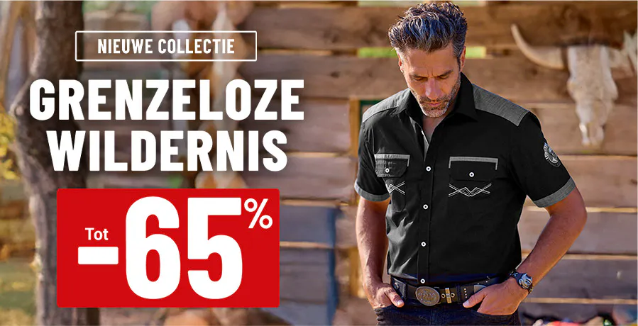 Grenzeloze Wildernis tot -65%