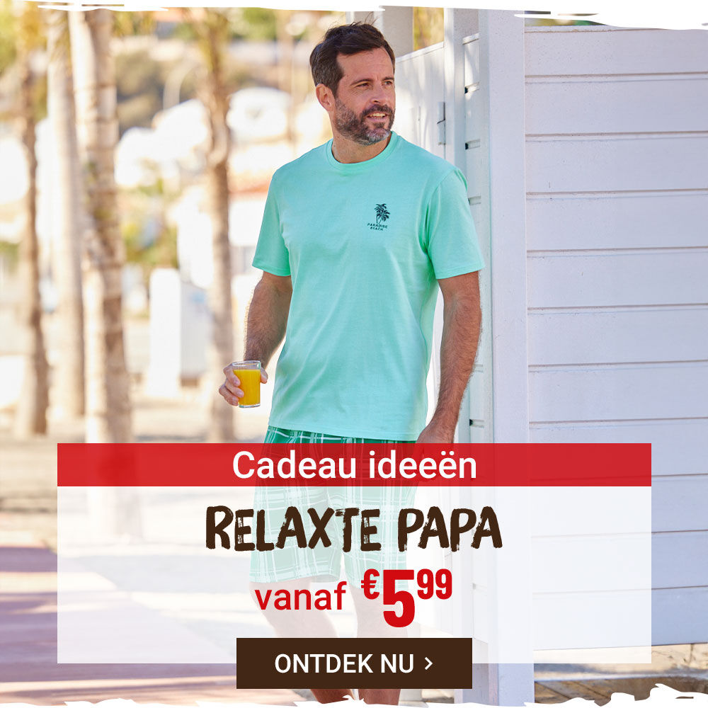 Cadeau ideeen Relaxte papa