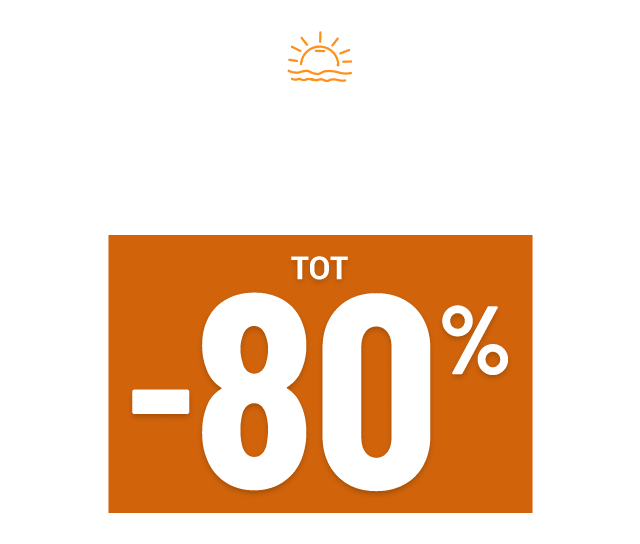 Summer Sale tot -80%