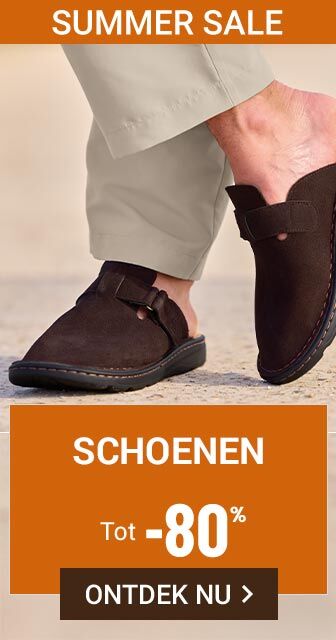 Schoenen tot min 80 procent