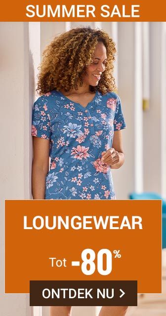 Loungewear tot min 80 procent