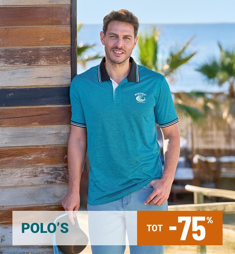 Polo's tot min 75 procent