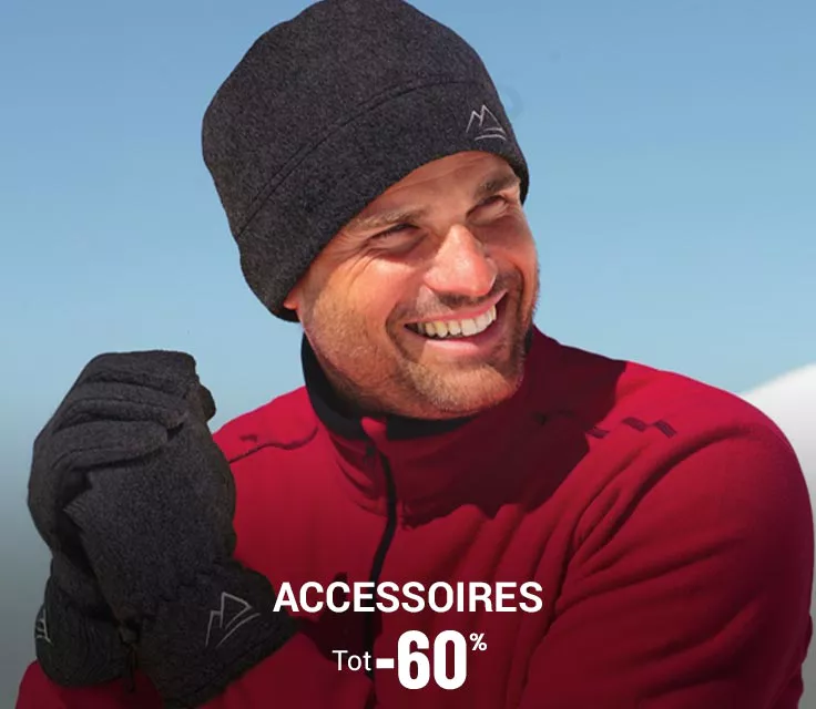 Accessoires tot min 60 procent