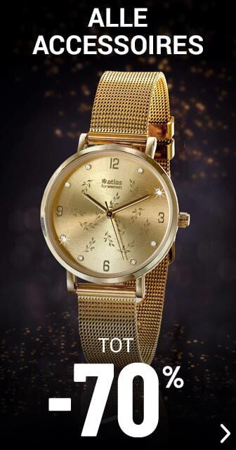 Accesoires tot min 70 procent