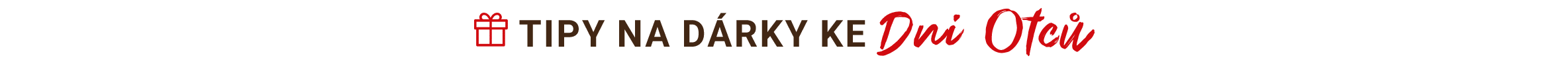 Tipy na dárky ke dni otců