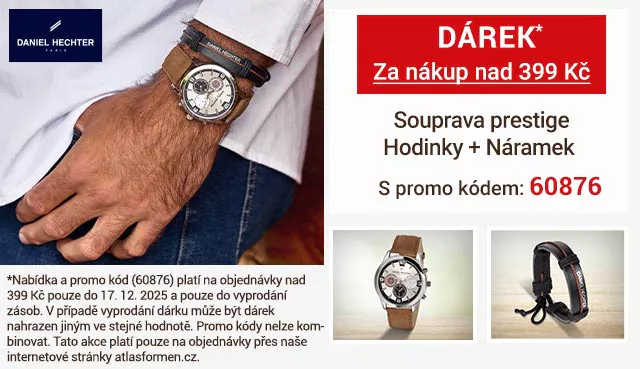 Dárek* Souprava prestige Hodiny + Náramek Od 399 Kč 