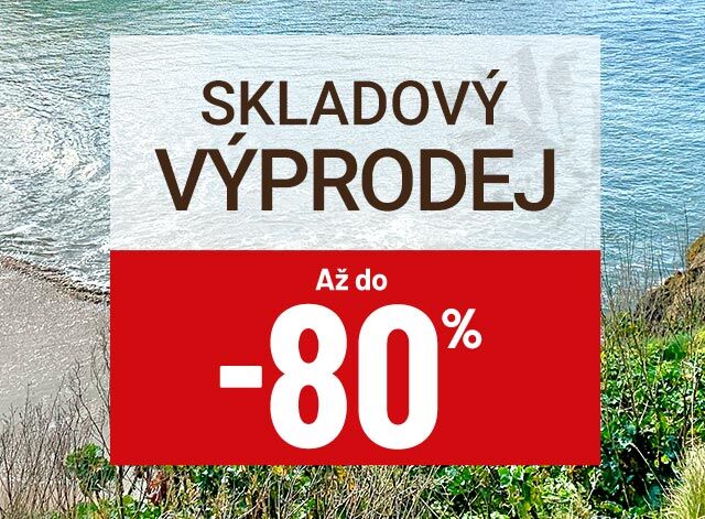 SKLADOVÝ VÝPRODEJ Až do -80 %