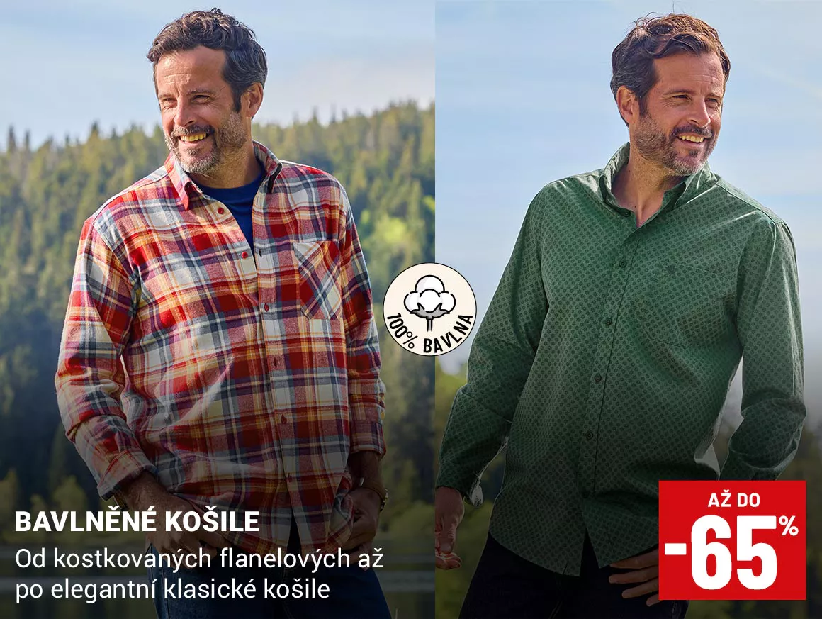 Pánské bavlněné košile