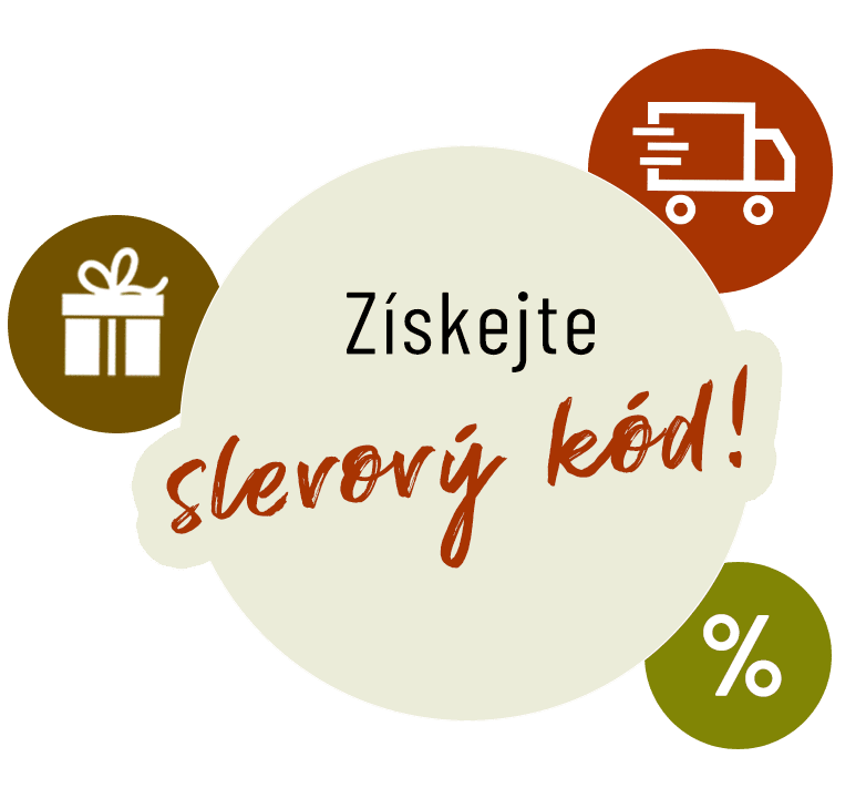 Z&iacute;skejte slevov&yacute; k&oacute;d!