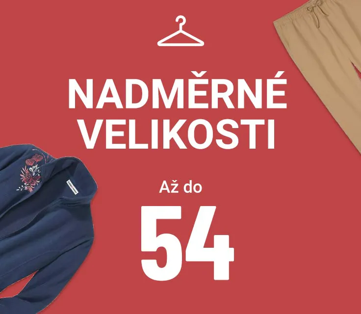 Dámské nadměrné velikosti
