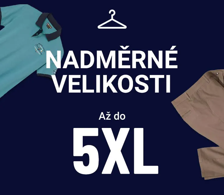 Pánské nadměrné velikosti