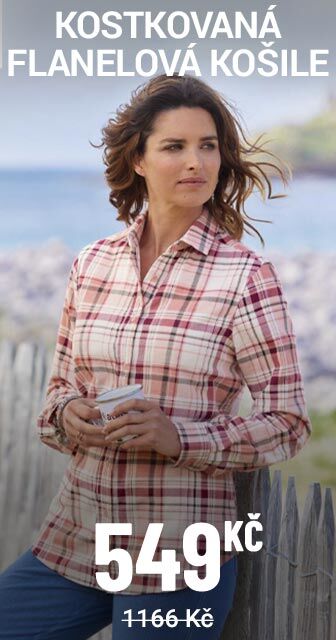 Kostkovaná flanelová košile
