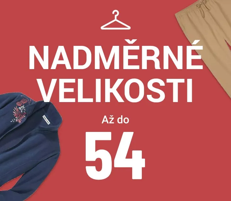 Dámské nadměrné velikosti
