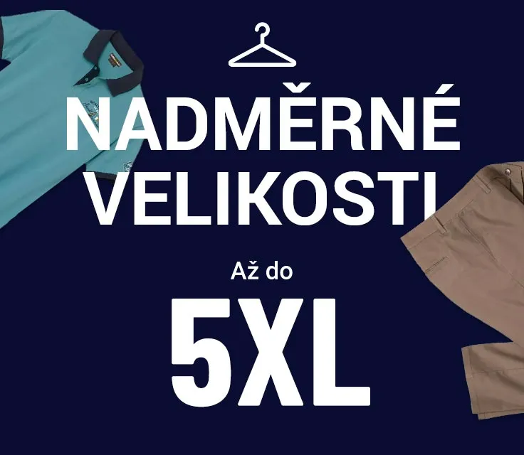 Pánské nadměrné velikosti
