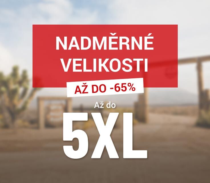 Pánské nadměrné velikosti