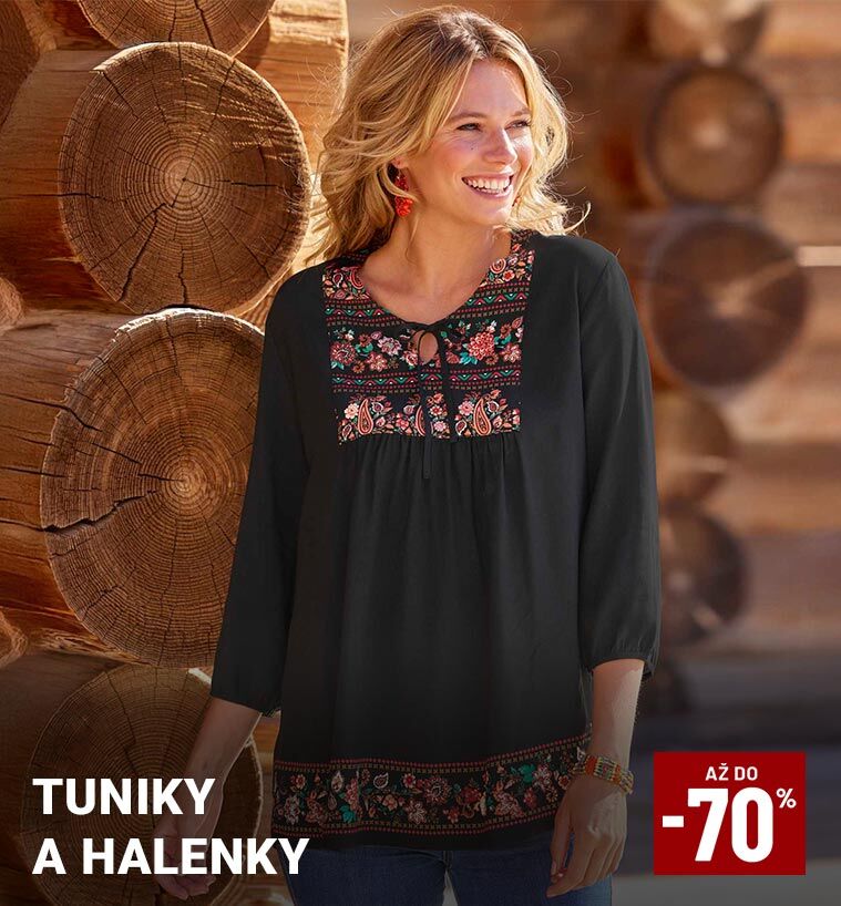 Dámské tuniky a halenky