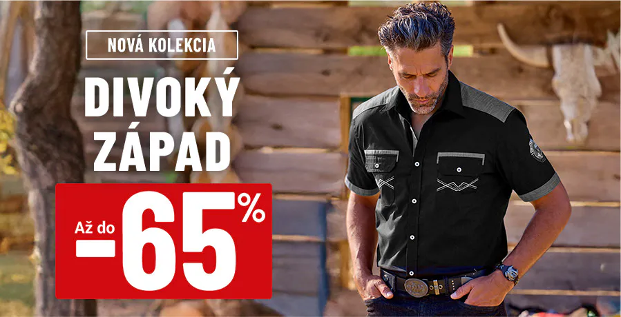Divoký Západ Až do -65 %