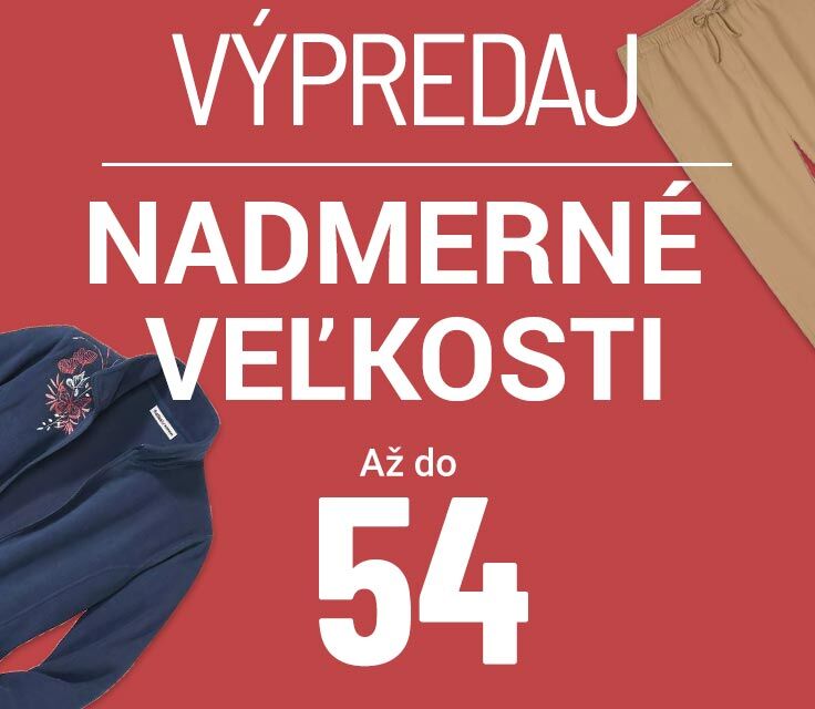 Dámske nadmerné veľkosti