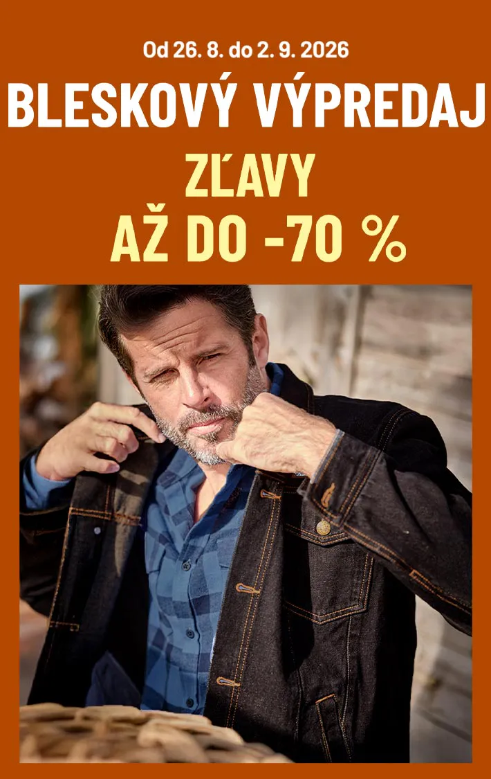 Bleskový výpredaj