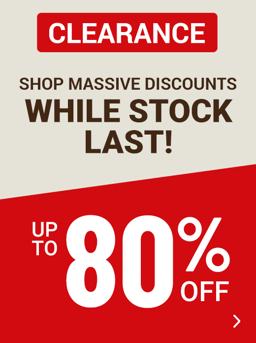 Clearance up to 80% off