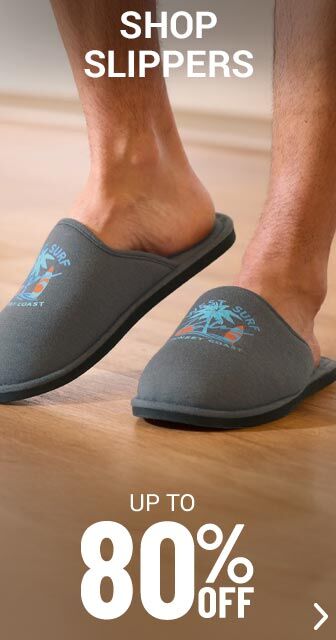 Men's Slippers & Mules
