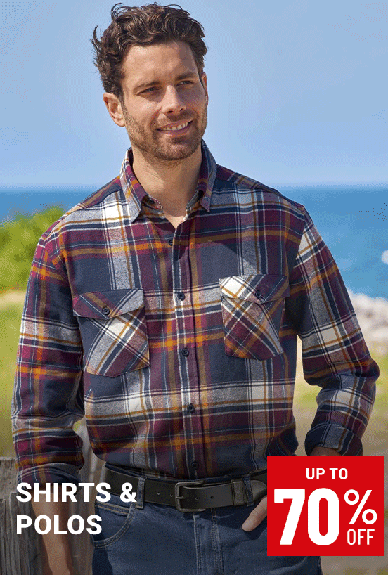 Men's Shirts and Polo Shirts