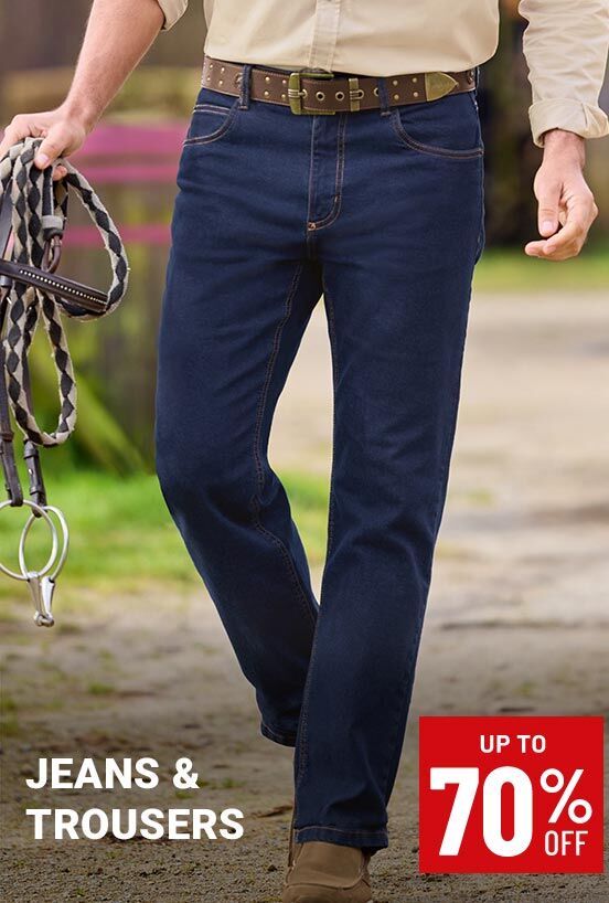 Men's Jeans and Trousers