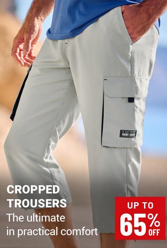 Men's Cropped Trousers