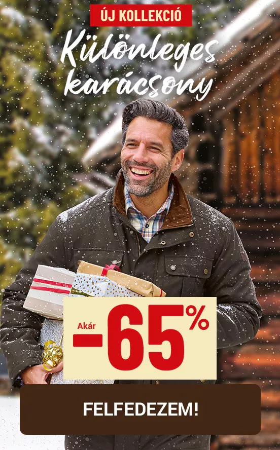 Új kollekció akár -65% kedvezménnyel