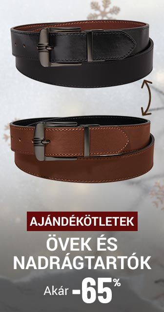 Férfi övek és nadrágtartók