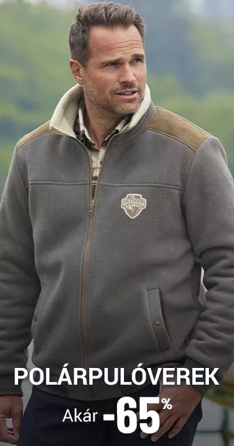 Férfi polárpulóverek