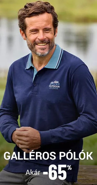 Férfi galléros pólók