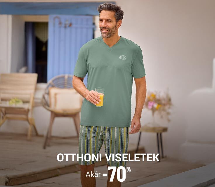 Férfi otthoni viseletek