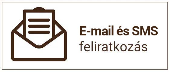 Emailes feliratkozás