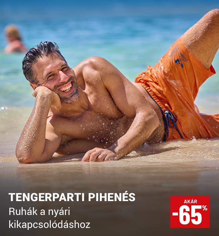 Tengerparti pihenés