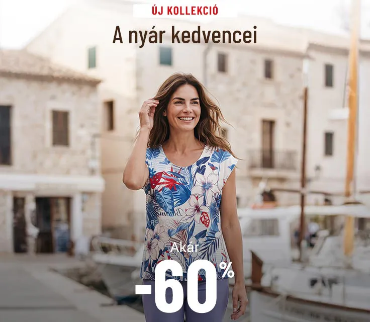 Új a nyár kedvencei kollekció Hölgyeknek