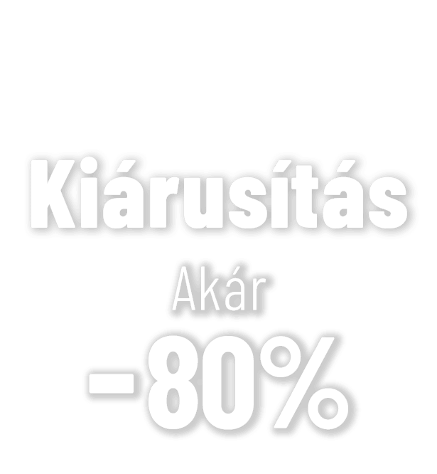 Ki&aacute;rus&iacute;t&aacute;s Ak&aacute;r -80%