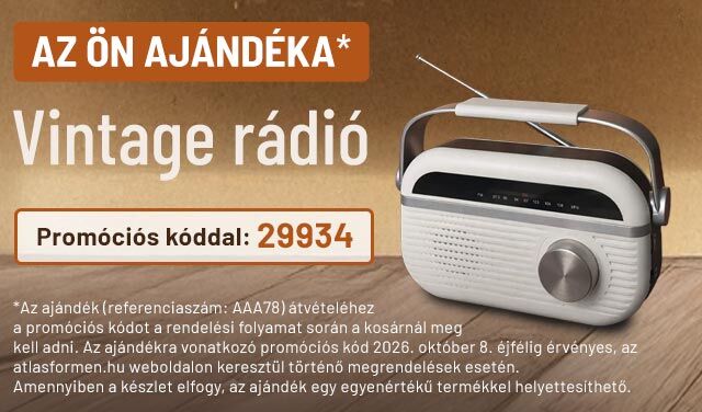 Az Ön ajándéka* Vintage rádió - Promóciós kóddal: 29934