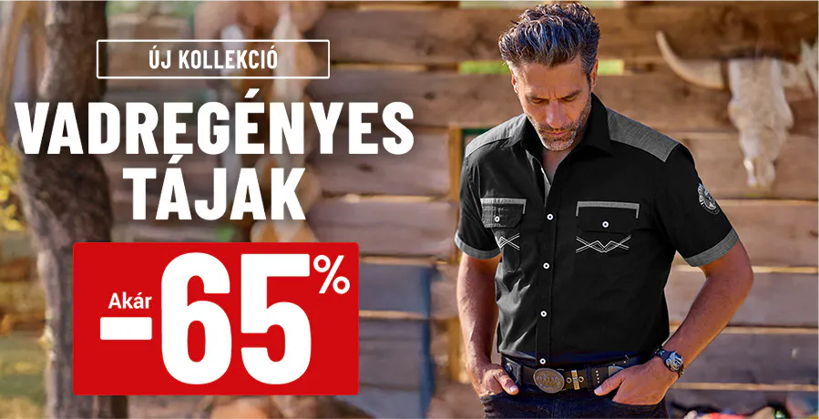 Vadregényes tájak Akár -65%