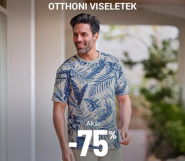 Leárazott otthoni viseletek