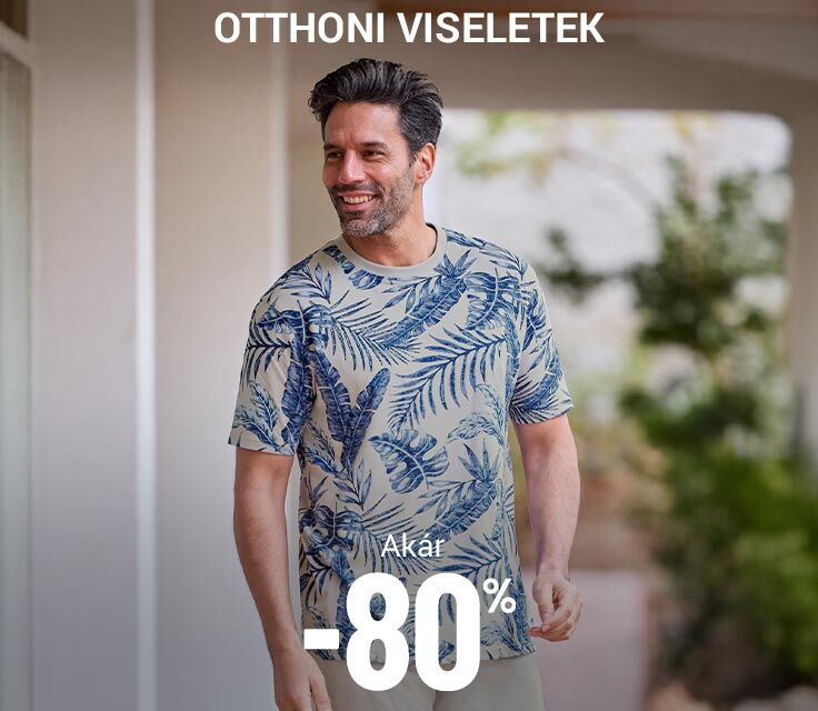 Leárazott otthoni viseletek