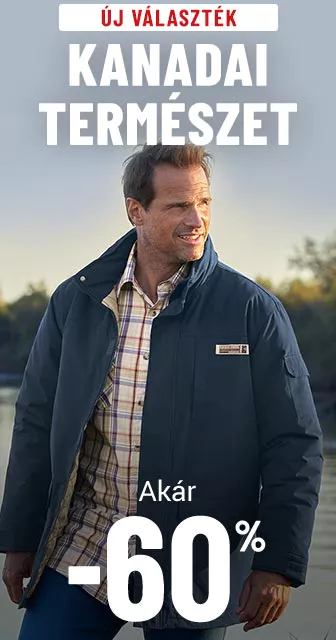 Új kanadai természet kollekció férfiaknak