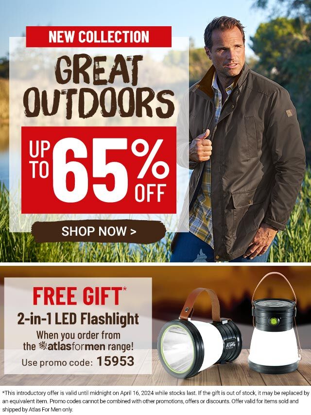 ATLAS FOR MEN - The specialist in outdoor clothing and accessories