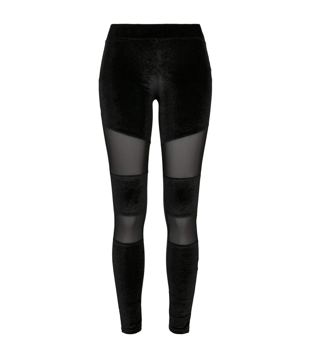 Legging Motif/style Maille Tech Femme Noir Urban Classics-1